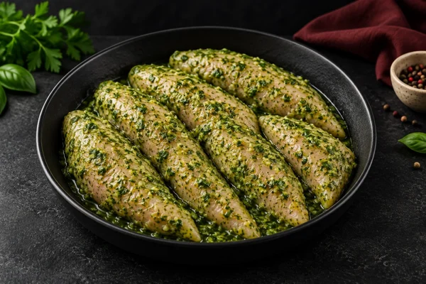 گوشت بوقلمون سبزیجات
