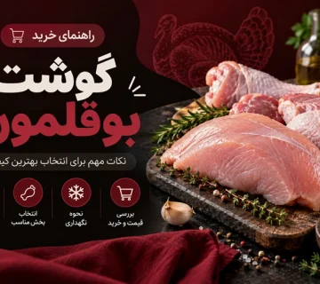 راهنمای خرید گوشت بوقلمون